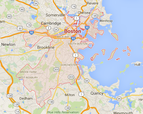 Boston Map