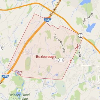 Boxborough Map