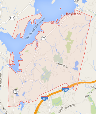 Boylston Map