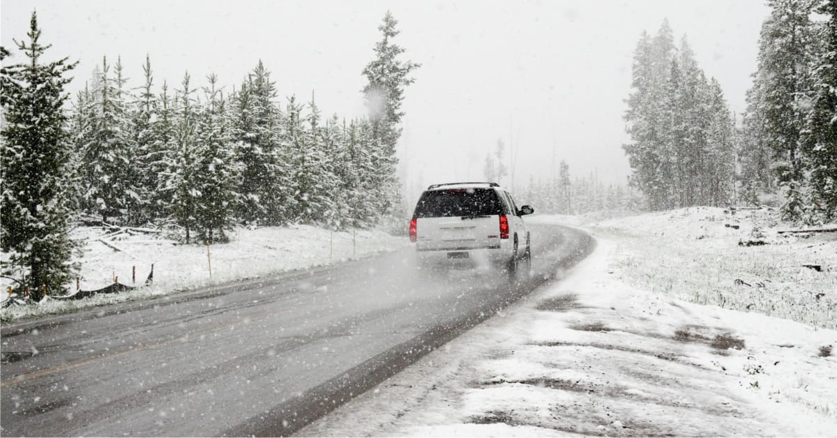 Car in snow