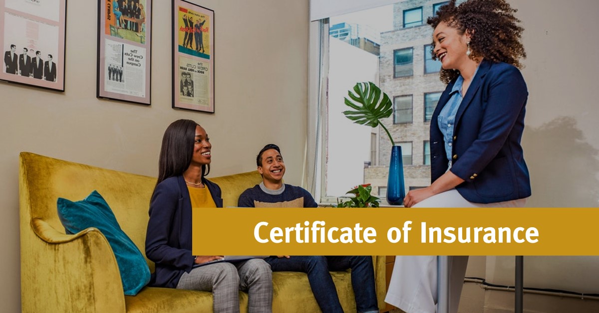 Certificate of Insurance