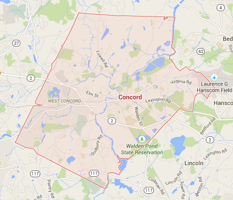 Concord Map