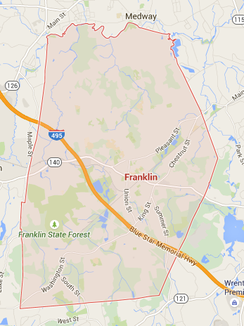 Franklin Map