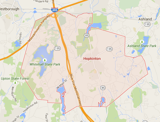 Hopkinton Map