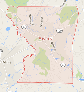 Medfield Map