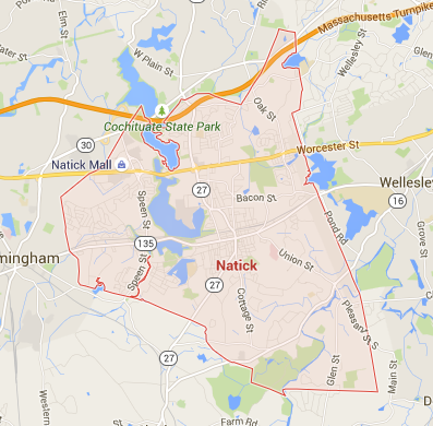 Natick map