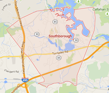 Southborough map