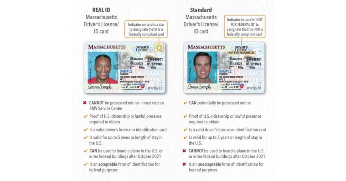 MA RMV: Online Renewals for Standard Driver’s Licenses & ID Cards