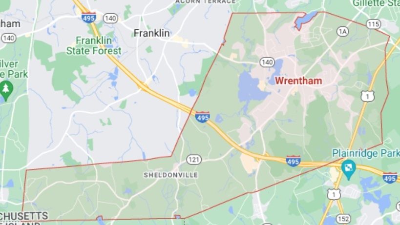 Wrentham Map